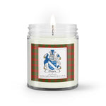 Soy Wax Candle - Buffalo Plaid Candle Cheyne Family Crest Tartan Plaid Soy Wax Candle, oil candle, candle handmade, wax candle, soy wax, nature wax, natural soy wax, natural soy candles, natural candle