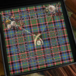 To My Beautiful Soulmate Necklace In Your Eyes I Have Found My Home Clan Glass Tartan Wishbone Dancing Necklace