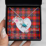 Sea Turtle Necklace Gift for My Beautiful Girlfriend Valentines Necklace Clan Fraser Modern Tartan Blue Turtle Necklace, Valentine Necklace Gift for Girlfriend Clan Mitchell Ancient Tartan Sunflower Pendant Necklace, Scottish Tartan Jewelry, valentine necklace, necklace girlfriend, necklace for wife, cute necklaces for girlfriend, jewelry for girlfriend, to my soulmate necklace, to my future wife necklace