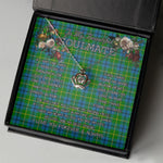 To My Beautiful Soulmate Necklace In Your Eyes I Have Found My Home Clan Johnston Tartan Crown Pendant Necklace