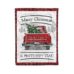 Tartan Blanket Vintage Red Truck with Christmas Tree Family Scottish Clan MacIver Red plaid blanket, red plaid blanket, buffalo plaid blanket, green plaid blanket, plaid fleece blanket, blue plaid blanket, red tartan blanket, tartan plaid blanket, black and white plaid blanket, , christmas plaid blanket, orange plaid blanket, tartan plaid throw blanket, pink plaid blanket, brown plaid blanket, buffalo check blanket