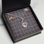 To My Beautiful Soulmate Necklace In Your Eyes I Have Found My Home Clan Dalmahoy Tartan Rising Phoenix Necklace