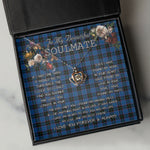 To My Beautiful Soulmate Necklace In Your Eyes I Have Found My Home Clan Home Hume Tartan Crown Pendant Necklace