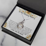 Mommy Necklace, To My Amazing Mommy Gift Necklace, 1st Mother's Day Present For New Mom From New Born Baby, Sentimental Gift From Baby To Mom, New Mommy Gift