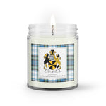 Soy Wax Candle - Buffalo Plaid Candle Campbell Dress Ancient Family Crest Tartan Plaid Soy Wax Candle, oil candle, candle handmade, wax candle, soy wax, nature wax, natural soy wax, natural soy candles, natural candle