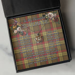 To My Beautiful Soulmate Necklace In Your Eyes I Have Found My Home Clan MacMillan Weathered Tartan Crown Pendant Necklace