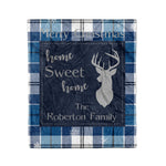 Scotstee Shop Tartan Plaid Christmas Fleece Blankets Clan Roberton Plaid Blanket