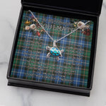 Sea Turtle Necklace To My Beautiful Soulmate Necklace In Your Eyes I Have Found My Home Clan MacRae Hunting Ancient Tartan Blue Turtle Necklace