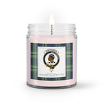 Soy Wax Candle - Buffalo Plaid Candle Clan Crest Badge Blyth Tweeside District Tartan Plaid Soy Wax Candle, oil candle, candle handmade, wax candle, soy wax, nature wax, natural soy wax, natural soy candles, natural candle