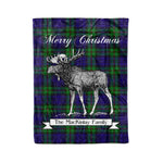 Tartan Blanket With Moose Clan MacKinlay Modern Plaid Blanket Tartan Plaid Fleece Blanket, Christmas Blanket, tartan blanket, plaid blanket, red plaid blanket, buffalo plaid blanket, green plaid blanket, plaid fleece blanket, blue plaid blanket, red tartan blanket, tartan plaid blanket, black and white plaid blanket, christmas plaid blanket, orange plaid blanket, tartan plaid throw blanket, pink plaid blanket, brown plaid blanket, buffalo check blanket