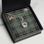 To My Beautiful Soulmate Necklace In Your Eyes I Have Found My Home Clan Webster Tartan Rising Phoenix Necklace