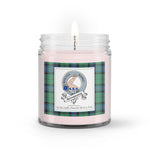 Soy Wax Candle - Buffalo Plaid Candle Clan Badge Armstrong Ancient Tartan Plaid Soy Wax Candle, oil candle, candle handmade, wax candle, soy wax, nature wax, natural soy wax, natural soy candles, natural candle