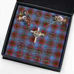 To My Beautiful Soulmate Necklace In Your Eyes I Have Found My Home Clan Edinburgh Tartan Cross Dancing Necklace