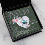 Sea Turtle Necklace Gift for My Beautiful Girlfriend Valentines Necklace Clan Ogilvie Hunting Tartan Blue Turtle Necklace