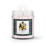 Soy Wax Candle - Buffalo Plaid Candle Campbell Of Cawdor Modern Family Crest Tartan Plaid Soy Wax Candle, oil candle, candle handmade, wax candle, soy wax, nature wax, natural soy wax, natural soy candles, natural candle