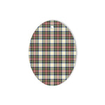 Stewart Dress Ancient Tartan Oval Ornaments, Christmas Tree Ornament, Plaid Christmas Ornaments, Ceramic Oval Christmas Tree Decoration, Tartan Oval Ornaments, Christmas Tree Ornament, Plaid Christmas Ornaments, Ceramic Oval Christmas Tree Decoration