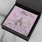 To My Mom Necklace Gift From Son Mother's Day Phoenix Rising Necklace