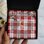 To My Beautiful Soulmate Necklace In Your Eyes I Have Found My Home Clan Maxwell Plaid Tartan Forever Love Necklace