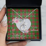 Rising Phoenix Necklace - Valentine Necklace Clan Baxter Modern Tartan Gift for Girlfriend, Gift for My Wife Rising Phoenix Necklace