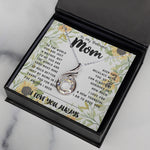 Rising Phoenix Necklace - To My Mom - You Are The World Mother's Day Necklace
