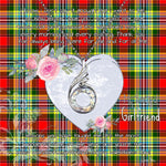 Rising Phoenix Necklace - Valentine Necklace Clan Dundee Tartan Gift for Girlfriend, Gift for My Wife Rising Phoenix Necklace