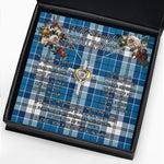 To My Beautiful Soulmate Necklace In Your Eyes I Have Found My Home Clan Roberton Tartan Cross Dancing Necklace