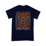 Vintage 69 Years Old August 1952 Birthday Limited Edition 69th Birthday Shirt - Scotstee Shop