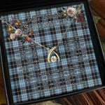 To My Beautiful Soulmate Necklace In Your Eyes I Have Found My Home Clan Clark Tartan Wishbone Dancing Necklace