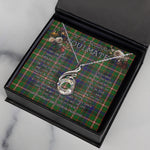To My Beautiful Soulmate Necklace In Your Eyes I Have Found My Home Clan Reid Tartan Rising Phoenix Necklace