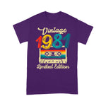 Vintage 1981 Limited Edition 40th Birthday Cassette Tape Birthday Shirt Funny 40th Birthday T Shirts - Scotstee Shop