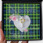 Gift For My Beautiful Girlfriend Necklace Valentine Necklace Clan Campbell Of Breadalbane Ancient Tartan Cross Dancing Necklace