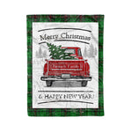Tartan Blanket Vintage Red Truck with Christmas Tree Family Scottish Clan Kinloch plaid blanket, red plaid blanket, buffalo plaid blanket, green plaid blanket, plaid fleece blanket, blue plaid blanket, red tartan blanket, tartan plaid blanket, black and white plaid blanket, , christmas plaid blanket, orange plaid blanket, tartan plaid throw blanket, pink plaid blanket, brown plaid blanket, buffalo check blanket