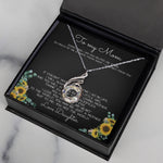 To My Mom Necklace You Are The World Mother Gift Necklace, Mother's Day Phoenix Rising Necklace