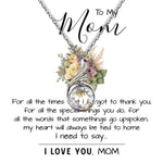 Rising Phoenix Necklace - To My Mom - I Love You Mom, Mother's Day Necklace