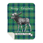 Scotstee Shop Plaid Tartan Blanket With Moose Clan Kennedy Ancient Plaid Blanket, plaid blanket australia,plaid blanket canada,plaid christmas blanket,plaid fleece sherpa blanket,plaid sherpa blanket canada,plaid sherpa blanket lipstick,plaid sherpa blanket pink,plaid sherpa blanket queen