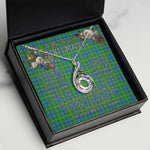 To My Beautiful Soulmate Necklace In Your Eyes I Have Found My Home Clan Johnston Tartan Rising Phoenix Necklace