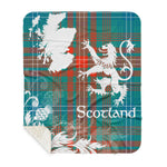 Sherpa Blanket - Tartan Blanket Thistle and Lion Scottish Clan Wilson Ancient Plaid Blanket, plaid sherpa blanket queen,purple sherpa blanket,queen sherpa blanket,queen size sherpa blanket,red sherpa blanket,scottish tartan blankets,sherpa blanket,sherpa christmas blanket