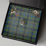 To My Beautiful Soulmate Necklace In Your Eyes I Have Found My Home Clan Gillies Tartan Crown Pendant Necklace