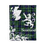 Tartan Plaid Fleece Blanket Tartan Blanket Thistle and Lion Scottish Clan MacNeill Of Colonsay Hunting Plaid Blanket, tartan blanket, plaid blanket, red plaid blanket, buffalo plaid blanket, green plaid blanket, plaid fleece blanket, blue plaid blanket, red tartan blanket, tartan plaid blanket, black and white plaid blanket, christmas plaid blanket, orange plaid blanket, tartan plaid throw blanket, pink plaid blanket, brown plaid blanket, buffalo check blanket