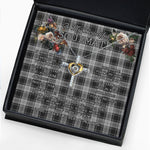 To My Beautiful Soulmate Necklace In Your Eyes I Have Found My Home Clan Grey Douglas Tartan Cross Dancing Necklace