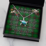 Sea Turtle Necklace To My Beautiful Soulmate Necklace In Your Eyes I Have Found My Home Clan Orrock Tartan Blue Turtle Necklace