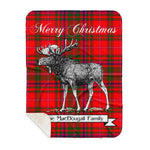 Scotstee Shop Plaid Tartan Blanket With Moose Clan MacDougall Plaid Blanket, plaid blanket australia,plaid blanket canada,plaid christmas blanket,plaid fleece sherpa blanket,plaid sherpa blanket canada,plaid sherpa blanket lipstick,plaid sherpa blanket pink,plaid sherpa blanket queen