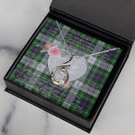 Rising Phoenix Necklace - Valentine Necklace Clan MacKenzie Dress Modern Tartan Gift for Girlfriend, Gift for My Wife Rising Phoenix Necklace