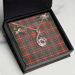 To My Beautiful Soulmate Necklace In Your Eyes I Have Found My Home Clan Princess Margaret Tartan Rising Phoenix Necklace