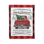 Tartan Blanket Vintage Red Truck with Christmas Tree Family Scottish Clan Cunningham Modern plaid blanket, red plaid blanket, buffalo plaid blanket, green plaid blanket, plaid fleece blanket, blue plaid blanket, red tartan blanket, tartan plaid blanket, black and white plaid blanket, , christmas plaid blanket, orange plaid blanket, tartan plaid throw blanket, pink plaid blanket, brown plaid blanket, buffalo check blanket
