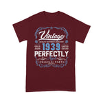 Vintage 1939 80th Years Old Birthday Made in 1939 Birthday Shirt - Scotstee Shop