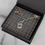To My Beautiful Soulmate Necklace In Your Eyes I Have Found My Home Clan Glass Tartan Rising Phoenix Necklace