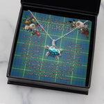 Sea Turtle Necklace To My Beautiful Soulmate Necklace In Your Eyes I Have Found My Home Clan Hamilton Hunting Ancient Tartan Blue Turtle Necklace