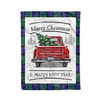 Tartan Blanket Vintage Red Truck with Christmas Tree Family Scottish Clan Graham Of Menteith Modern plaid blanket, red plaid blanket, buffalo plaid blanket, green plaid blanket, plaid fleece blanket, blue plaid blanket, red tartan blanket, tartan plaid blanket, black and white plaid blanket, , christmas plaid blanket, orange plaid blanket, tartan plaid throw blanket, pink plaid blanket, brown plaid blanket, buffalo check blanket
