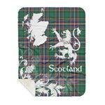 Sherpa Blanket - Tartan Blanket Thistle and Lion Scottish Clan MacFarlane Hunting Ancient Plaid Blanket, plaid sherpa blanket queen,purple sherpa blanket,queen sherpa blanket,queen size sherpa blanket,red sherpa blanket,scottish tartan blankets,sherpa blanket,sherpa christmas blanket